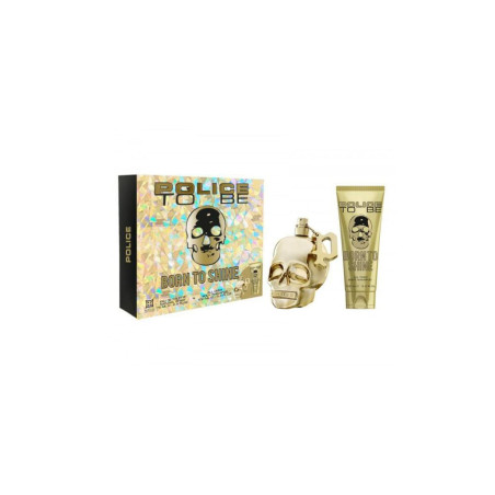 Cofanetto Profumo Uomo Police TO BE BORN TO SHINE FOR MAN EDT 2 Pezzi