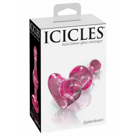 Plug Anale Pipedream Icicles Rosa