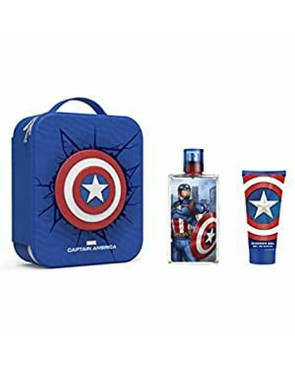 Cofanetto Profumo Bambini Capitán América 1072801 EDT 100 ml 2 Pezzi