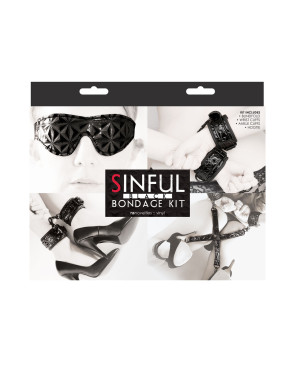 Set Erotico Bondage NS Novelties Sinful