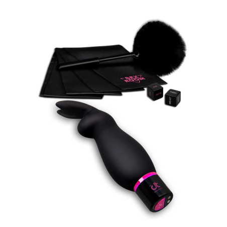 Vibratore Tradizionale Dream Toys Sex Room Raunchy Kit Nero