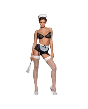 Set di Lingerie con Pizzo Obsessive MAIDME L/XL