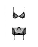 Set di Lingerie con Pizzo Obsessive MAIDME L/XL