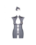 Costume Erotico Obsessive Stewardess Grigio