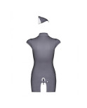 Costume Erotico Obsessive Stewardess Grigio