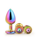 Plug Anale Dream Toys Gleaming Love Multicolore