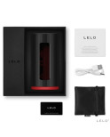 LELO - MASTURBATORE F1S V2 CON TECNOLOGIA SDK ROSSO - NERO