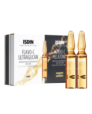 Siero Antiossidante Isdin Isdinceutics Melatonin + Ultraglican 20 x 2 ml Fiale