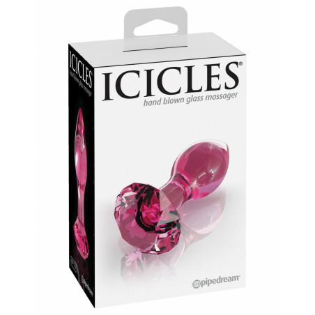 Plug Anale Pipedream Icicles Rosa