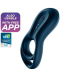 SATISFYER - APP VIBRATORE AD ANELLO EPIC DUO BLU