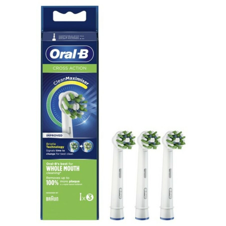 Ricambio per Spazzolino da Denti Elettrico Oral-B EB 50-3 FFS Cross Action