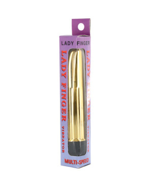 SEVEN CREATIONS - LADYFINGER MINIVIBRATORE ORO