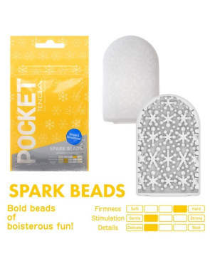 TENGA - MASTURBATORE TASCABILE SPARK BEARDS