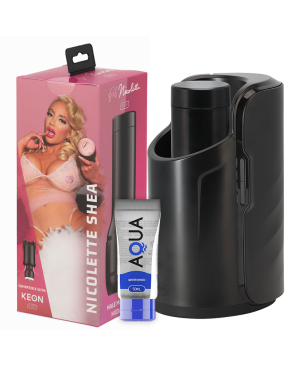 KIIROO - KEON + FEEL NICOLETTE SHEA STROKER + LUBRIFICANTE DI QUALIT AQUA 50 ML