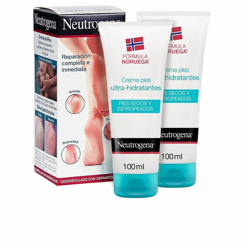 Crema Piedi Idratante Neutrogena Pelle Secca (2 x 100 ml)