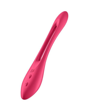 SATISFYER - MULTI VIBRATORE ELASTIC JOY ROSSO