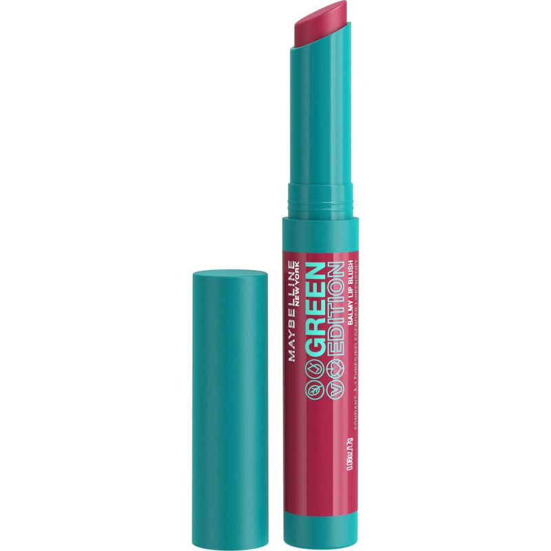 Balsamo Labbra colorato Maybelline Green Edition 01-midnight (1,7 g)