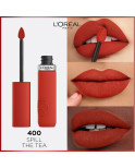 Rossetto liquido L'Oreal Make Up Infaillible Matte Resistance Spill the Tea Nº 400 (1 Unità)