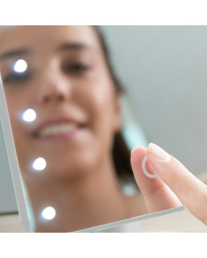 Specchio LED Touch da Tavolo Perflex InnovaGoods