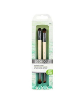 Set di Pennelli per il Trucco Eye Enhancing Ecotools 1217 (2 pcs) 2 Pezzi