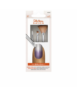 Set di Pennelli per il Trucco Sally Hansen Pro Brush Lote 3 Pezzi