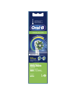 Testina di Ricambio Cross Action Oral-B Cross Action 2 Unità