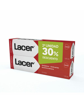 Dentifricio Azione Completa Lacer 2 x 125 ml (2 Pezzi)