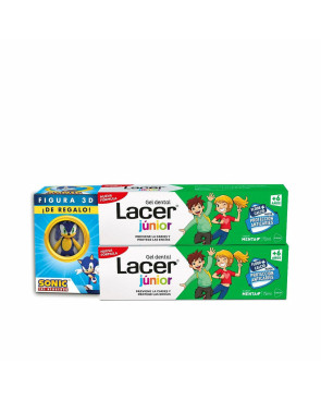 Dentifricio Lacer Junior 75 ml Menta 2 Unità