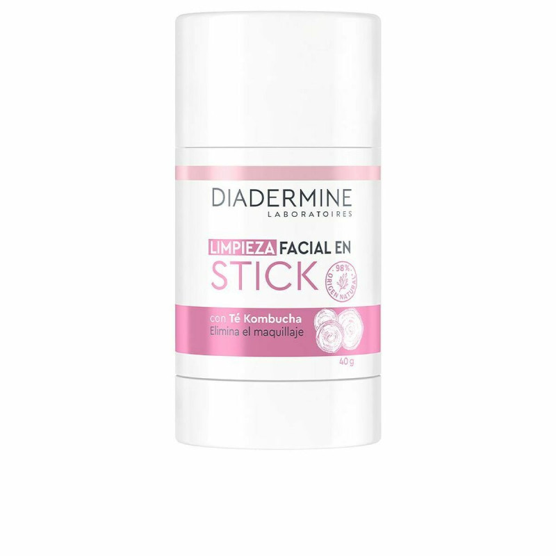 Gel Detergente Viso Diadermine Cuidado Esencial Stick Kombucha 40 g