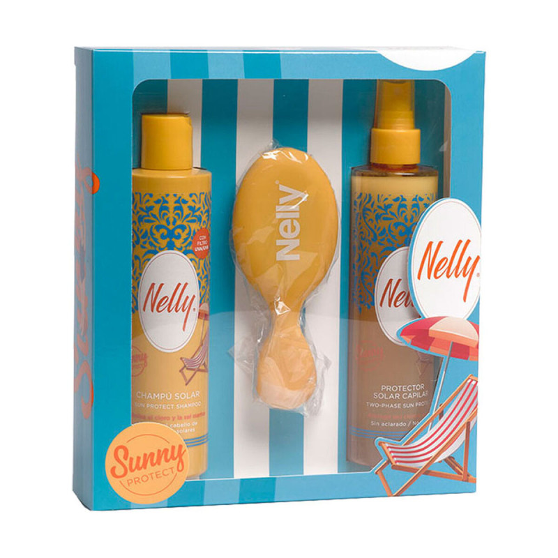 Set di Bellezza Nelly Capelli Protezione Solare 3 Pezzi