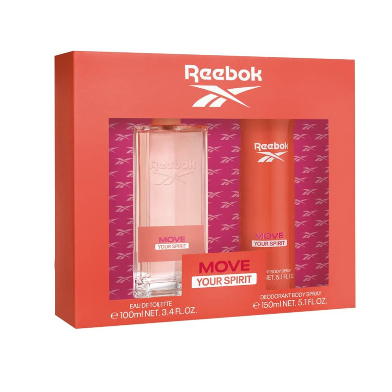 Cofanetto Profumo Donna Reebok EDT Move Your Spirit 2 Pezzi