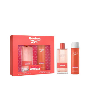 Cofanetto Profumo Donna Reebok EDT Move Your Spirit 2 Pezzi