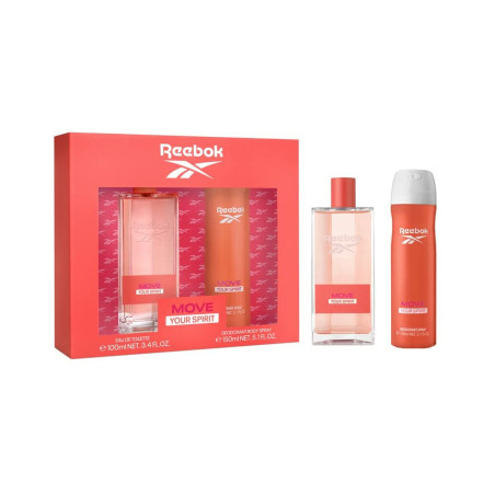 Cofanetto Profumo Donna Reebok EDT Move Your Spirit 2 Pezzi