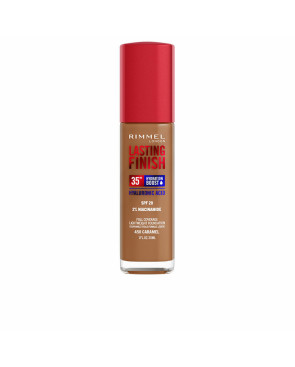 Base Cremosa per il Trucco Rimmel London Lasting Finish Nº 450 Caramel Spf 20 30 ml