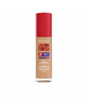 Base Cremosa per il Trucco Rimmel London Lasting Finish Nº 210 Golden Beige Spf 20 30 ml