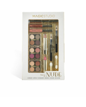 Set da Trucco IDC Institute Nude 12 Pezzi