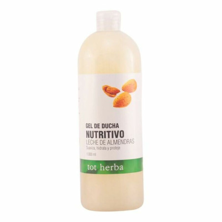 Gel Doccia Nutriente Latte di Mandorle Tot Herba (1000 ml)