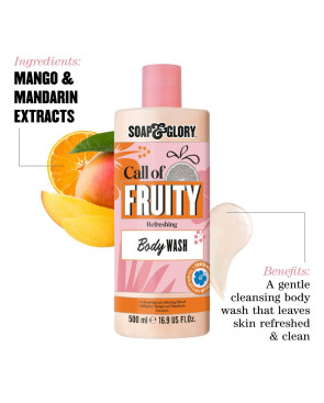 Gel Doccia Soap & Glory Bubble In Paradise Rinfrescante Mango 500 ml