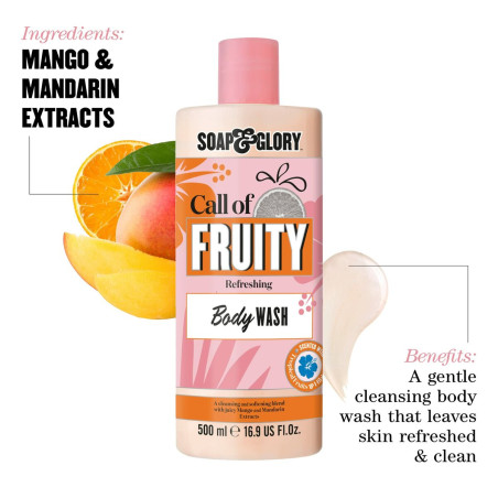 Gel Doccia Soap & Glory Bubble In Paradise Rinfrescante Mango 500 ml