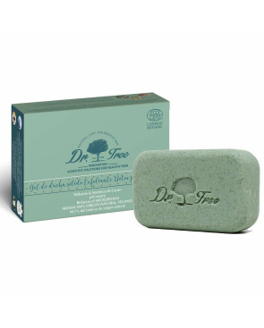 Gel Solido Dr. Tree Gel De Ducha Sólido Pelle sensibile Esfoliante 120 g (Idratante) (Calmante) (Rinfrescante)