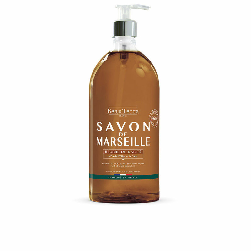 Sapone Liquido Beauterra Savon de Marseille Burro di Karitè 1 L