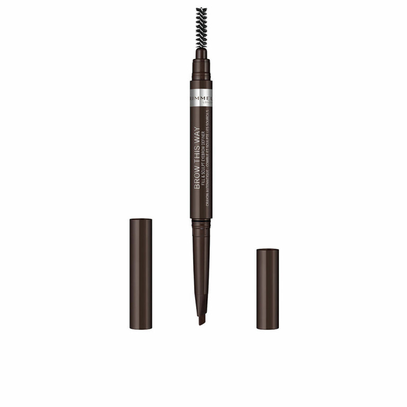 Matita per Sopracciglia Rimmel London Brow This Way Nº 03 Dark bown 0,25 g