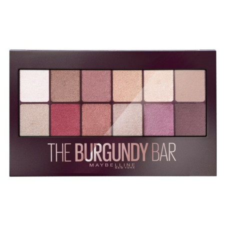 Palette di Ombretti The Burgundy Bar Maybelline (9,6 g)