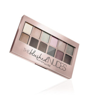 Palette di Ombretti The Blushed Nudes Maybelline (9,6 g)