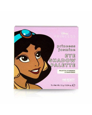 Palette di Ombretti Mad Beauty Disney Princess Jasmine Mini (9 x 1,1 g)