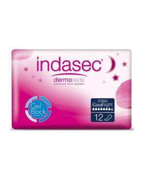 Assorbenti da incontinenza Dermoseda Good Night maxi Indasec 1233-39871 (12 uds) (Parafarmacia)