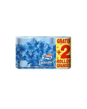 Carta Igienica Foxy Bouquet 3 strati (6 uds)