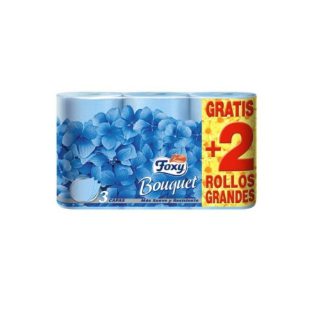 Carta Igienica Foxy Bouquet 3 strati (6 uds)