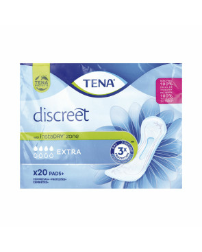 Assorbenti Normali senza Ali Tena Discreet Extra 20 Unità