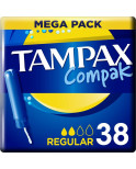 Assorbenti Interni Regolari Tampax Compak 38 unidades